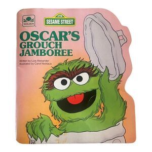 Oscar's Grouch Jamboree Rare Vintage Book